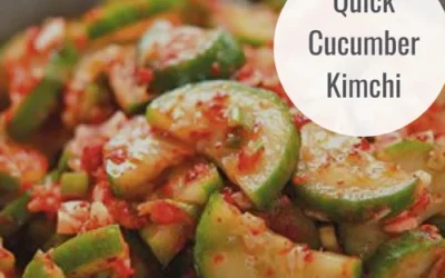 Quick Cucumber Kimchi