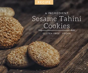 Sesame Tahini Cookies