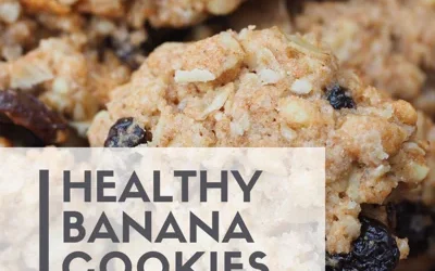 Healthy Banana Cookies