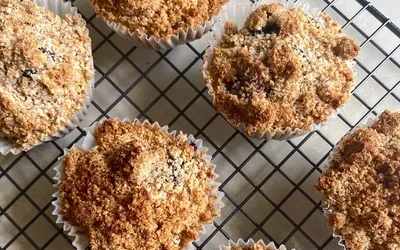 Blueberry Streusel Muffins